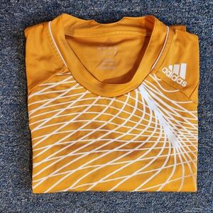 Adidas Orange Graphic T-Shirt